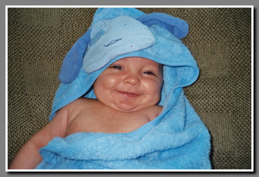 A Smile with my Towel